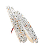 DC12V 5M Non-Waterproof SMD5050 Grow LED Strip Light, R:B 3:1 + 5A Power Adapter + Female Connector