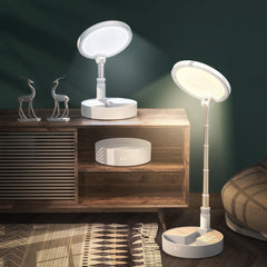 Folding Desk Lamp with Adjustable Angle, Foldable Storage, 3600mAh Battery, 5 Brightness Levels, 3000-5000K Color Temp