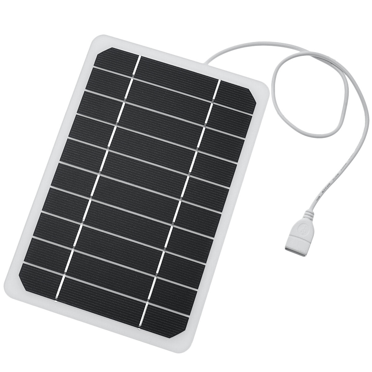 5V 1200mAh Portable Solar Panel Charger for Outdoor Mobile Phone and Power Bank