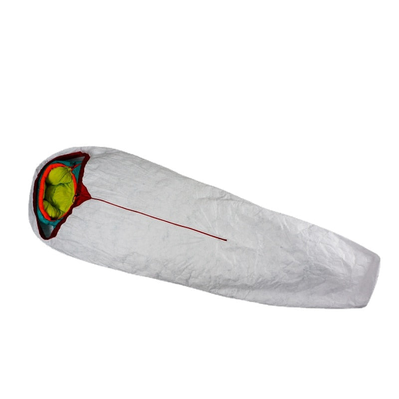 Upgrade Ventilated Moisture-Proof Sleeping Bag Cover - Warm, Clean Inner Liner Bivy Bag