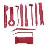 Red 11-Piece Universal Car Audio Installation Tool Kit for Conversion and Embedding