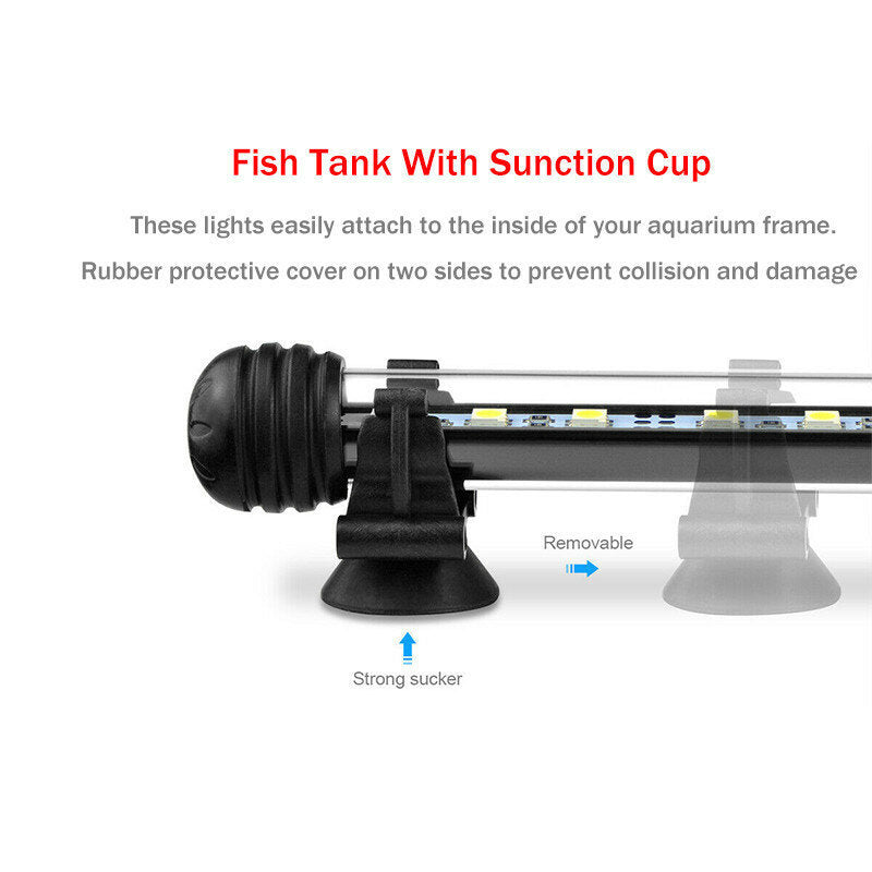 18-48CM 27LED RGB Submersible Aquarium Fish Tank Light - 5050SMD Strip Lamp