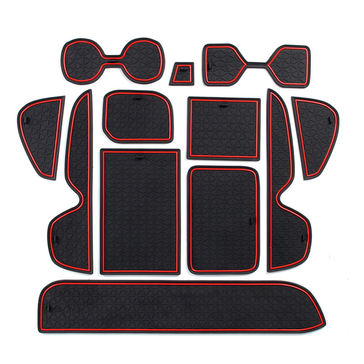 Custom Trim Mat Cup Door Console Liner Pad for Toyota RAV4 2019-2020 Left Drive