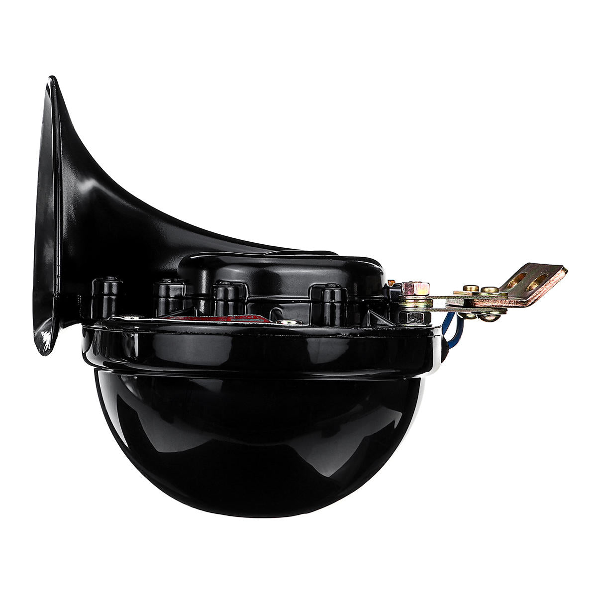 24 V, 250 dB, superlautes elektrisches Bullenhorn – wasserdichtes Metall, universelle Passform