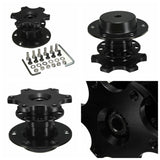 Universal Car Steel Ring Wheel Quick Release HUB Racing Adapter Snap-Off Boss Kit