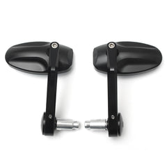 Motorrad-Lenkerend-Rückspiegel für 7/8", 22 mm Lenker - Passend für Moped, Dirtbike