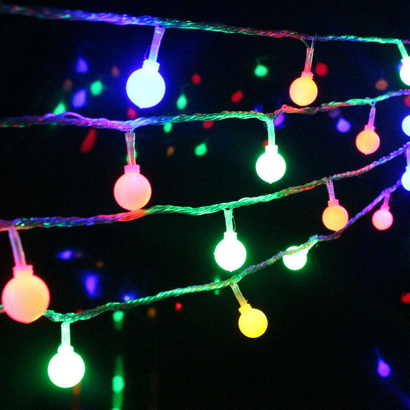 10M 100 LED String Lights 110-220V for Christmas Festival Decoration