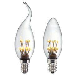 1.5W Starry Sky LED Firework Filament Retro Christmas Light Bulb 220V Decor