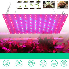 169/81 LED Full Spectrum Grow Light for Indoor Plants, Veg, Flower, Hydroponics - 85-265V