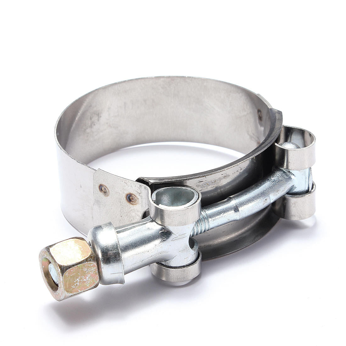 Stainless Steel T-Bolt Hose Clamps for Exhaust, Marine, and Pipe Applications