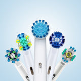 Electric Rotary Toothbrush Heads Replaceable Brush 4pc/Pack