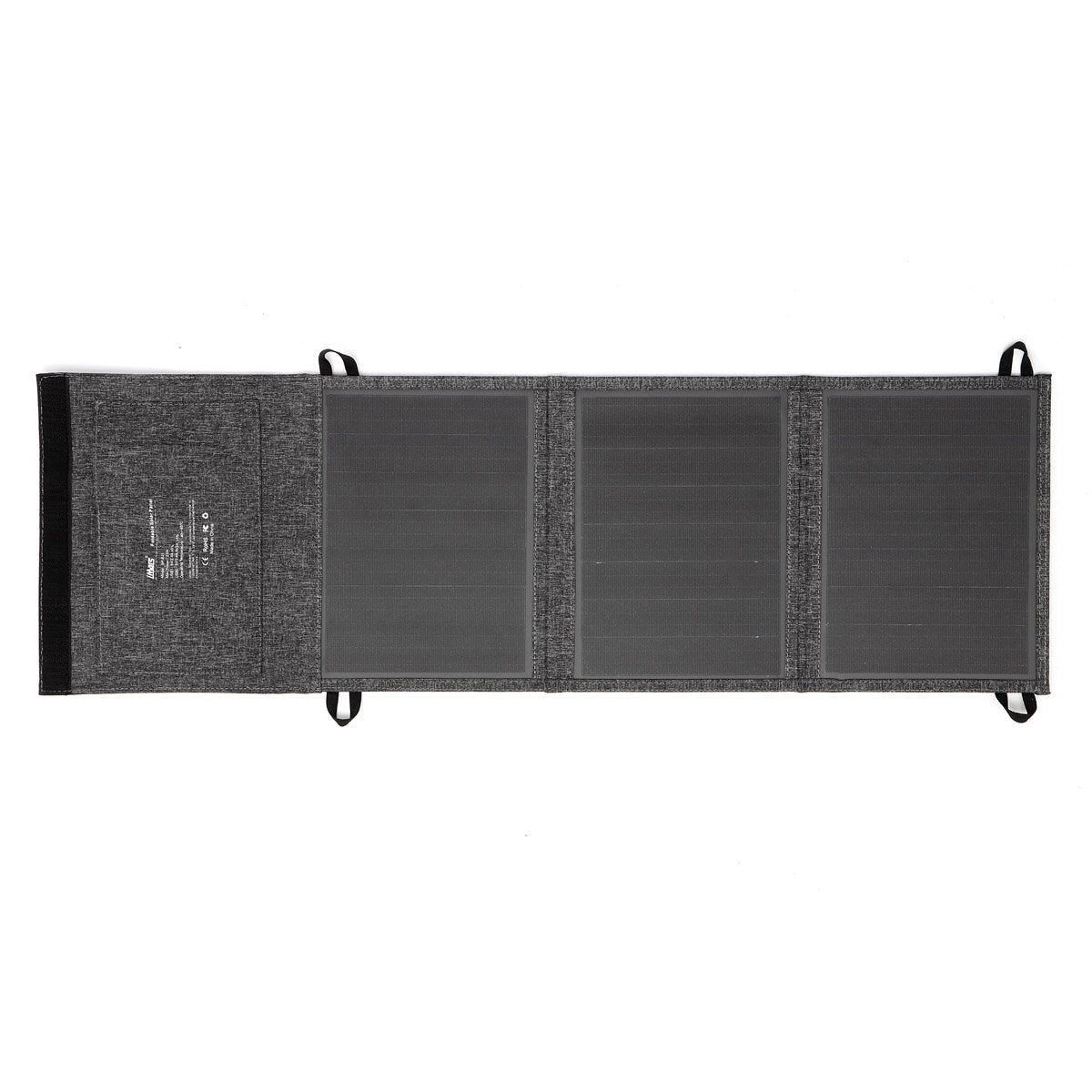 21W Foldable Waterproof Solar Panel USB QC 3.0 Charger for Hiking, Camping, Mobile Phones
