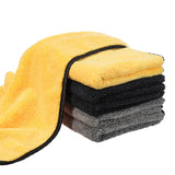 6PCS 16x32in Super Thick Soft Plush Microfiber Car Cleaning Towels - Convenient and Highly Absorbent