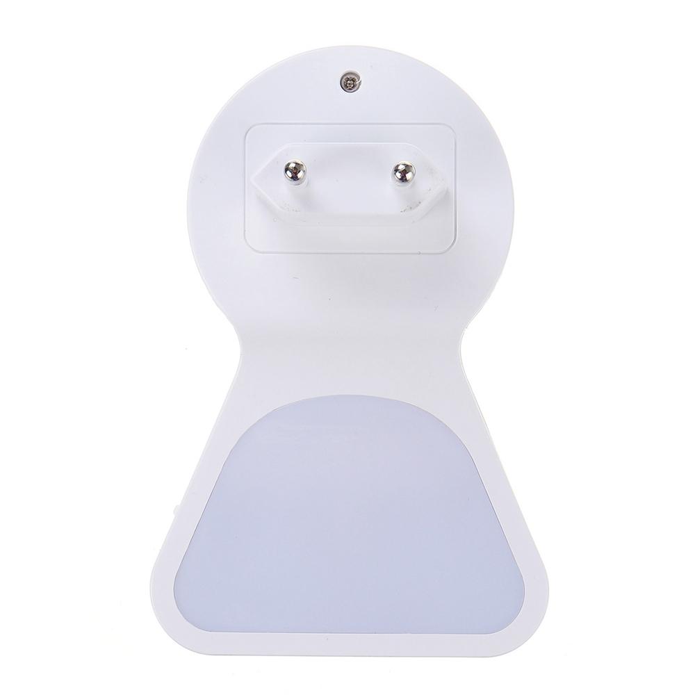 5A 9 LED Plug Socket Lamp with USB Charging, Plug-in Wall Hallway Night Light, US/EU Plug