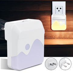 Dimmable LED Night Light with Dusk to Dawn Sensor, Plug-In for Children Nursery, Safety AC110-240V