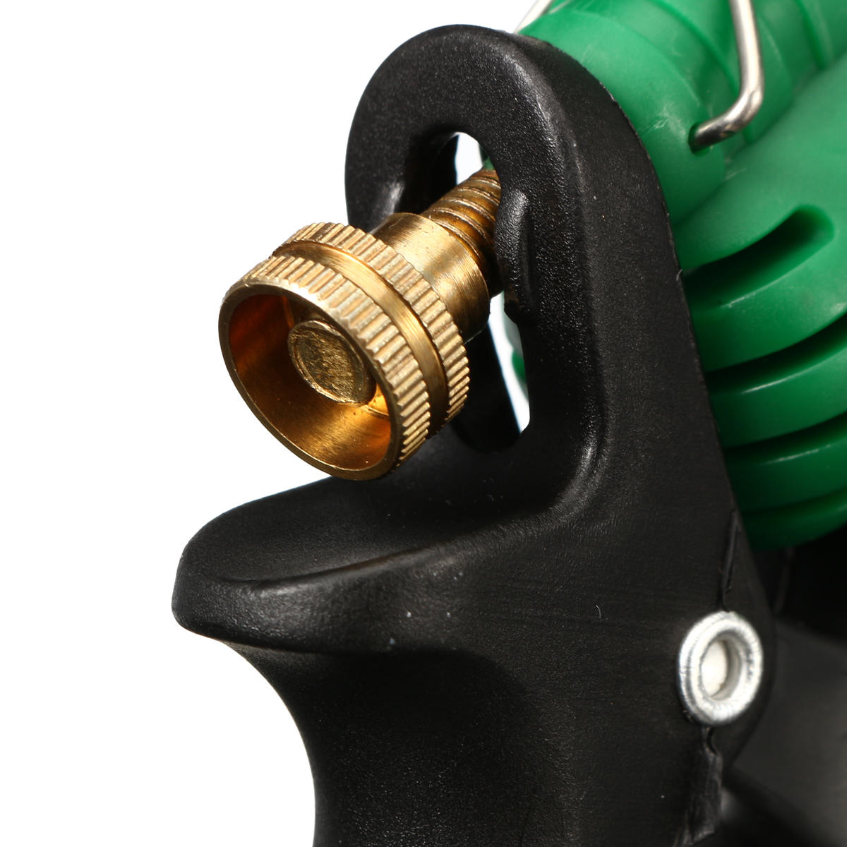 Green Car High Pressure Washer Hose with Metal Nozzle for Garden and Lawn Water Spray