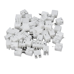 100Pcs Mini Micro JST 2.0 PH 2-Pin Connector Plugs with 120mm Wires Cables