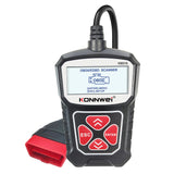 OBD2 Car Diagnostic Scanner EOBD Scan Tool with DTC Engine Code Reader and Voltage Test, Built-in Speaker