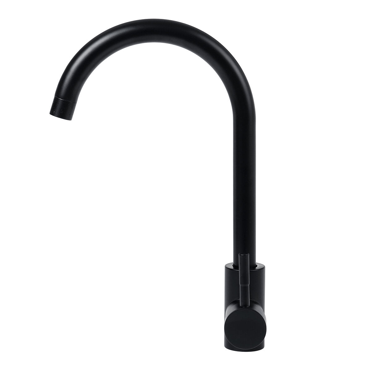 Stainless Steel 360 Degree Rotating Kitchen Sink Faucet with Hot & Cold Water and 2 Hoses
