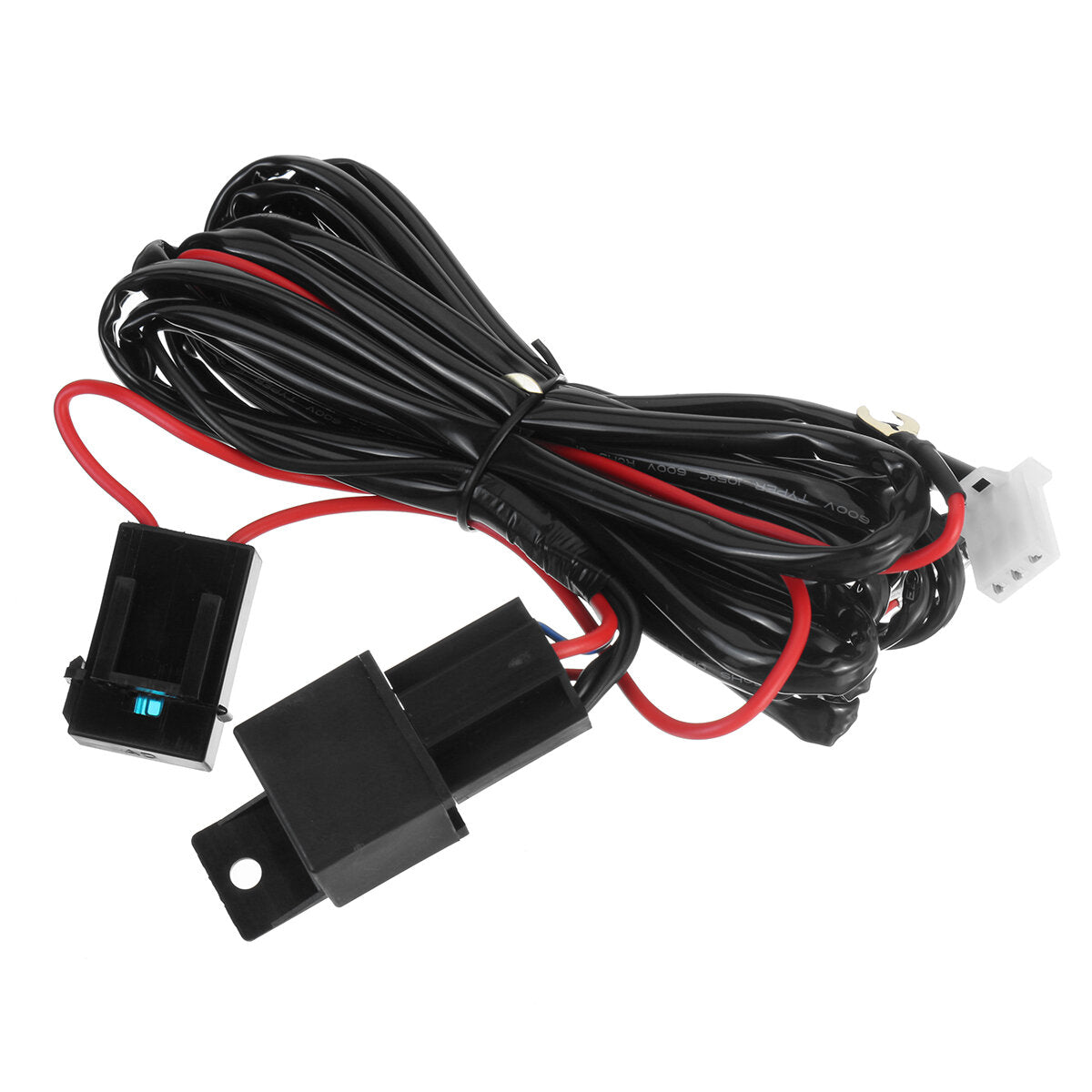 12V Fog Light Wiring Harness Kit for Chevy Silverado 2500/2500HD/3500HD, 2007-2014