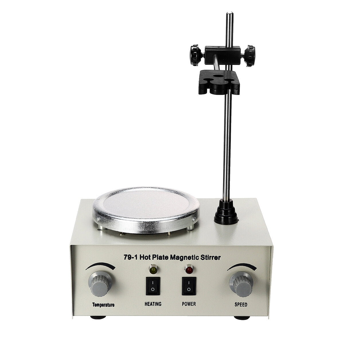 1000ML Hot Plate Magnetic Stirrer Lab Mixer with Adjustable Temperature and Speed