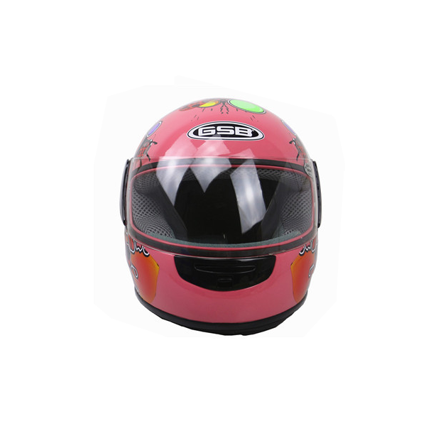 Children's Full Face Motocross Helmet 48-52cm for Ages 3-12 - Kids Motorcycle Safety Headpiece