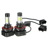 V8 40W 4800LM 6000K White COB LED Car Headlights - Pair