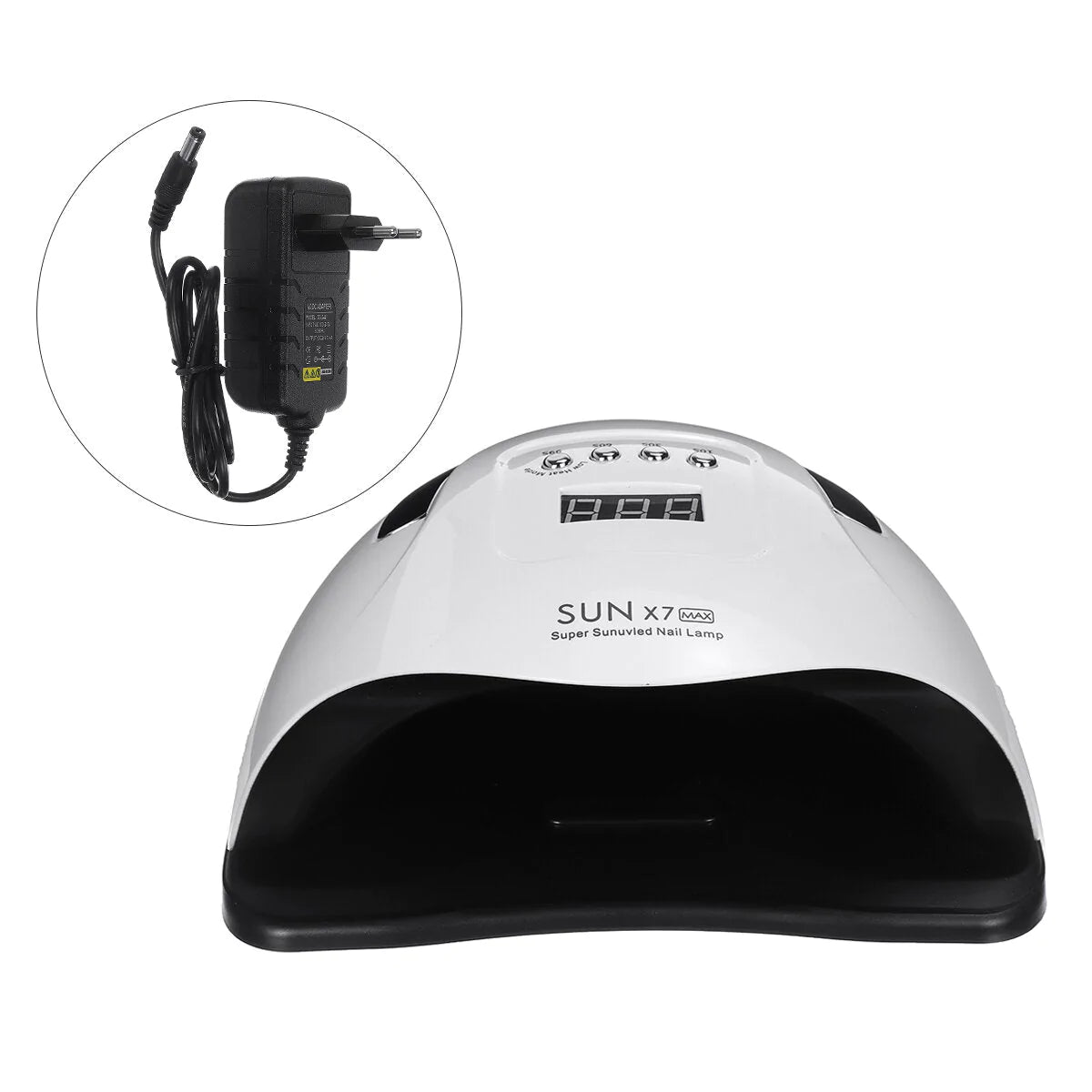 57LED UV Nail Lamp Manicure Machine - USB Nail Dryer for Gel Curing