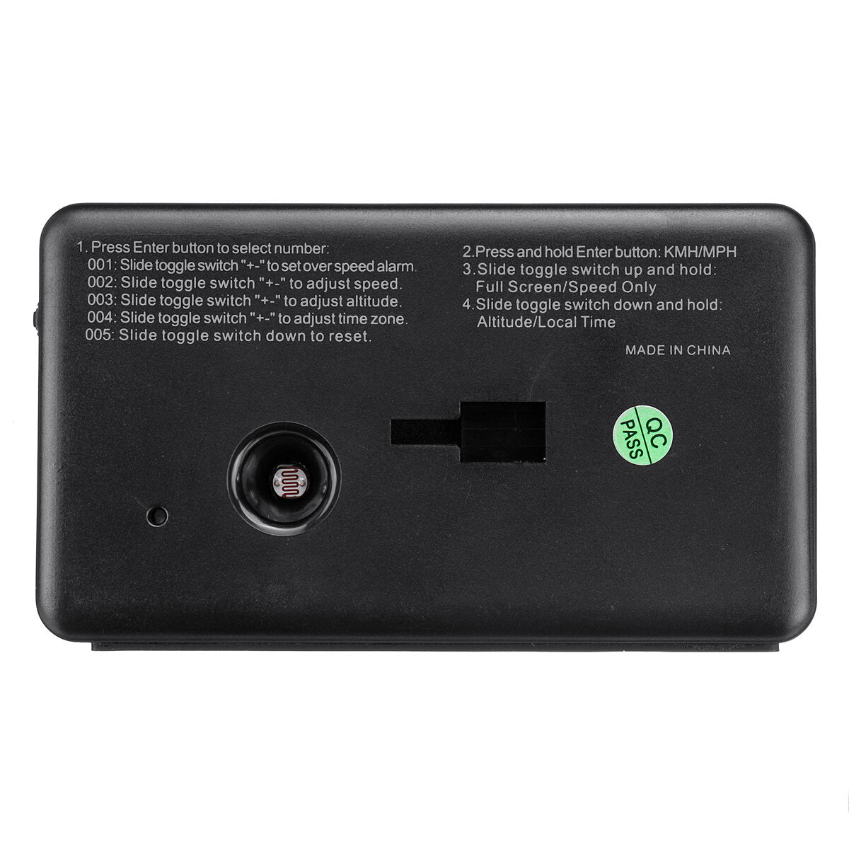 4.5" Car Digital GPS Speedometer HUD: Overspeed, Altitude, Time, MPH/KM/H, Warning Alarm