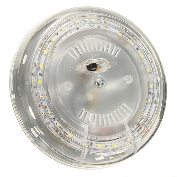 24 LED White Roof Ceiling Interior Reading Light for Car, Trailer, RV - 12V Vehicle