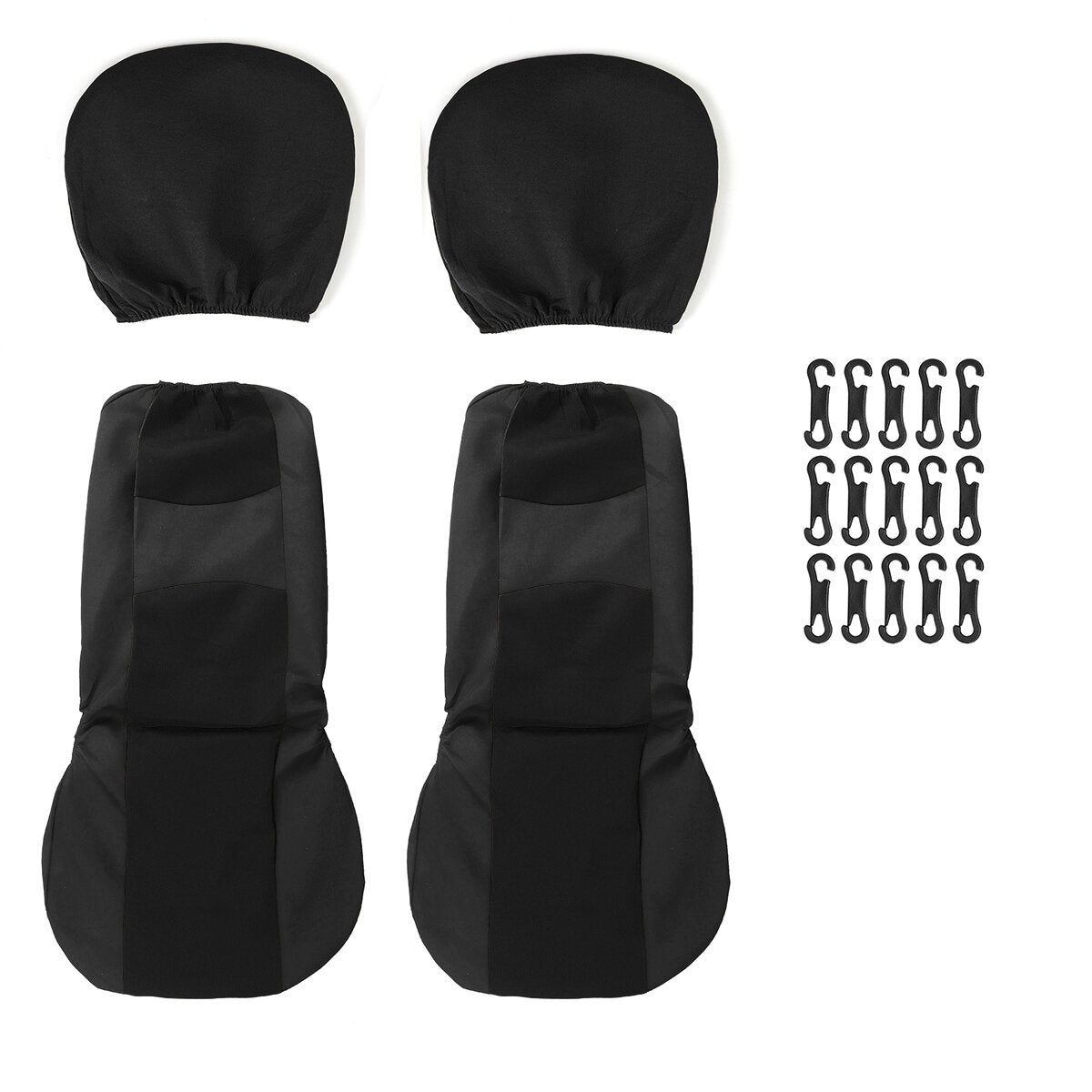 2/4/9PCS Full Car Seat Covers - Front & Back Row Protection Car Accessories