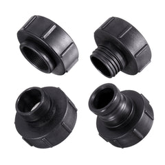 S60*6 Water Tank Adapter Hose Barb Coarse Thread Quick Connect to 2'' Pipe Tap Valve Fitting for Home Garden