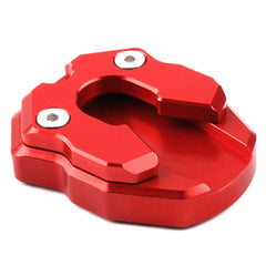 Motorcycle Side Stand Extension Pad - Flat Foot Enlarger Pegs for Stability