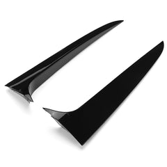 2Pcs Car Rear Window Side Spoiler Air Splitter - Enhance Aerodynamics and Style