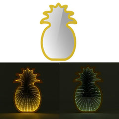 Creative Cute Pineapple LED Tunnel Night Light - White/Warm White Atmosphere Lamp for Kids