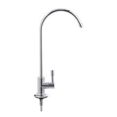 1/4 Inch Chrome RO Water Filter Faucet for Reverse Osmosis Sink in Kitchen