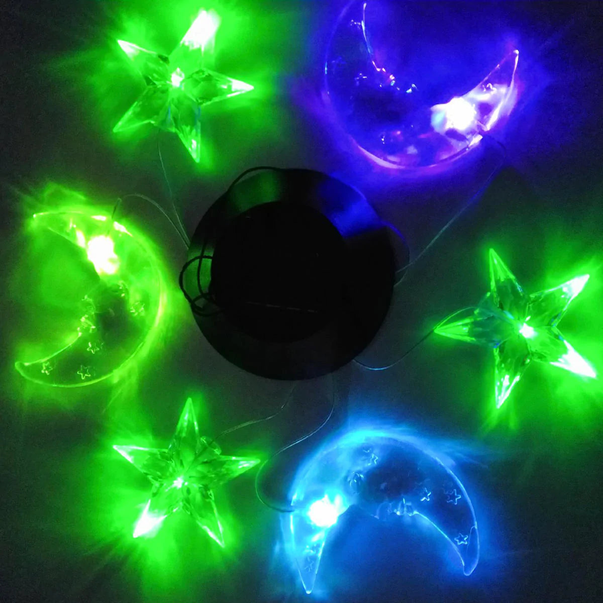 Solar Powered LED Wind Chimes Light - Color Changing Hanging Lamp for Garden and Yard