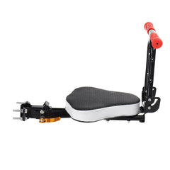 Quick Dismounting Safety Seat for Kids - Black/Red, Electric Car/Bicycle Compatible