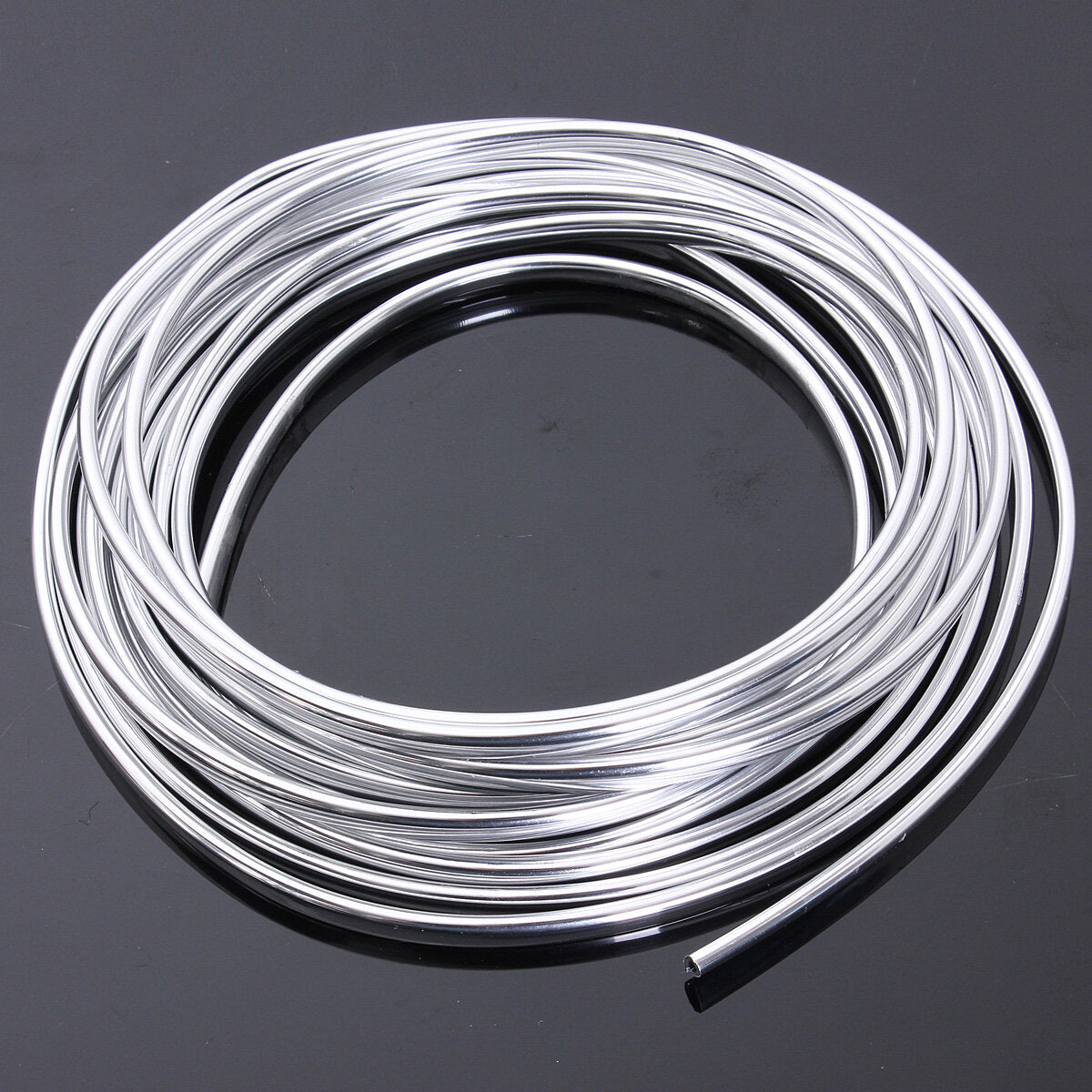 6M Chrome Moulding Trim Strip for Car Door Edge Scratch Protection