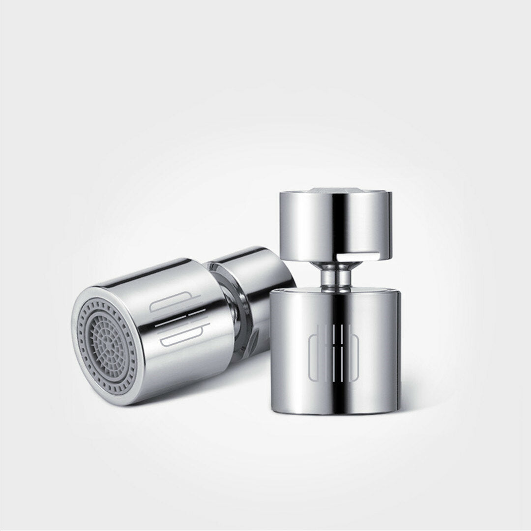 360 Degree Kitchen Faucet Aerator Nozzle: Water-Saving, Splash-Proof, Dual-Flow with 5 Adapters