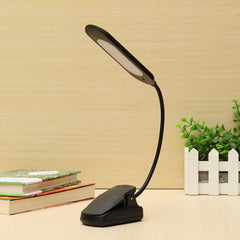 Rechargeable LED Clip Lamp - Adjustable, Eye Protection, Flexible Night Light