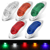 LED Side Marker Indicator Lights Clearance Lamp DC 24V for Truck, Trailer, and Bus