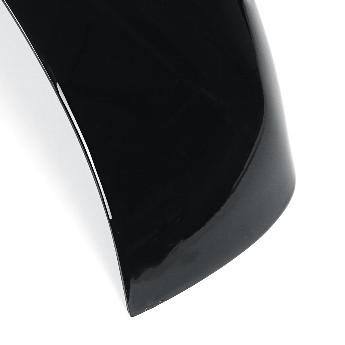 Glossy Black M Style Rear View Mirror Cap Cover Replacement Pair for Cars