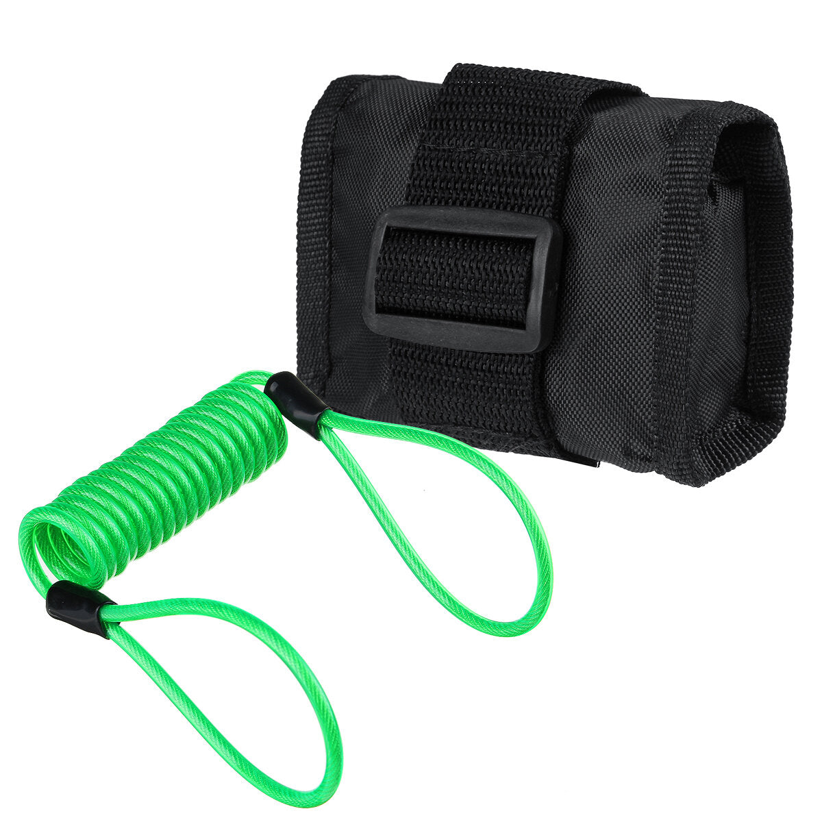 1.2m/4ft Motorcycle Bike Alarm Lock Bag with Reminder Cable - 5 Colors Available