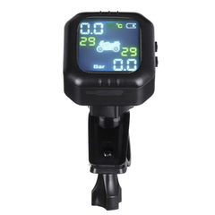 Waterproof LCD TPMS Motorcycle Tire Pressure Monitoring System with Wireless Internal Sensor