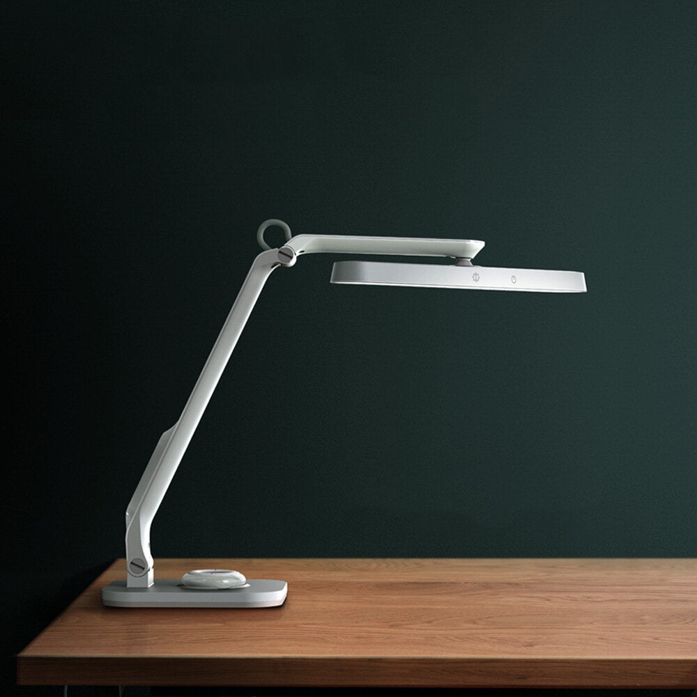 1000 Lumen LED Folding Table Lamp with 5 Color Temperatures and Touch Control for Reading