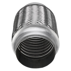 Stainless Steel Double Braid Exhaust Flex Pipe Tube 3"x6" with Ends