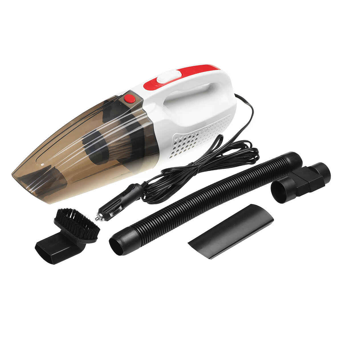 120W Handheld Car Vacuum Cleaner, 12V/5V, 4000Pa Suction, Portable Wet/Dry for Home and Auto