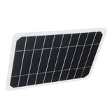 5W 5V USB Monocrystalline Silicon Solar Panel Charger for Phone and Car Battery - Outdoor Use