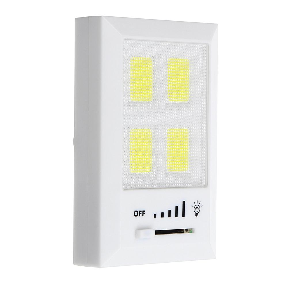 36 LED COB Wireless Night Light - 5 Gear Dimming for Wardrobe, Porch, and Kitchen